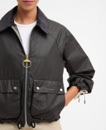 Barbour Marron Waxed Jacket - Image 5