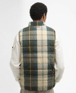 Barbour Reversible Tartan Puffer Gilet - Image 3