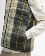 Barbour Reversible Tartan Puffer Gilet - Image 4