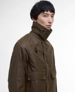 Barbour Spey Slim Waxed Jacket - Image 3