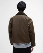 Barbour Spey Slim Waxed Jacket - Image 7