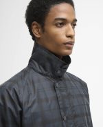 Barbour Tartan Ambleside Waxed Cotton Jacket - Image 2