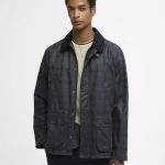 Barbour Tartan Ambleside Waxed Cotton Jacket