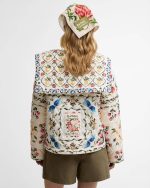 Barbour x FARM Rio Azelia Quilted Jacket - Image 2