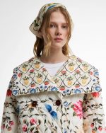 Barbour x FARM Rio Azelia Quilted Jacket - Image 3