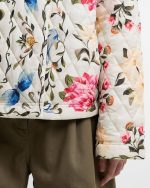 Barbour x FARM Rio Azelia Quilted Jacket - Image 5