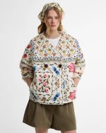 Barbour x FARM Rio Azelia Quilted Jacket