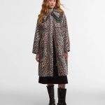 Barbour x GANNI Women's Leopard Print Parka