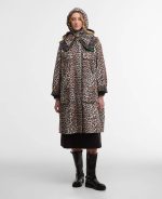 Barbour x GANNI Women's Leopard Print Parka - Image 2