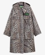 Barbour x GANNI Women's Leopard Print Parka - Image 5