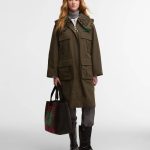 Barbour x GANNI Women's Waterproof Parka