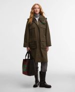 Barbour x GANNI Women's Waterproof Parka