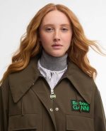 Barbour x GANNI Women's Waterproof Parka - Image 2