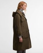 Barbour x GANNI Women's Waterproof Parka - Image 4